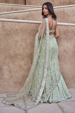 Load image into Gallery viewer, Pavitra Gharara Set - Sage - The Grand Trunk
