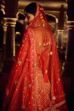 Load image into Gallery viewer, SANADARA LEHENGA - RED - The Grand Trunk