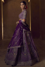 Load image into Gallery viewer, GAHINA LEHENGA-PURPLE - The Grand Trunk