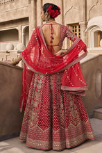 Load image into Gallery viewer, GAHINA LEHENGA - RED - The Grand Trunk