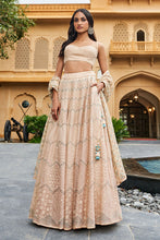 Load image into Gallery viewer, Aadhya Lehenga-Beige - The Grand Trunk