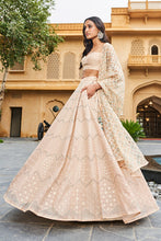 Load image into Gallery viewer, Aadhya Lehenga-Beige - The Grand Trunk