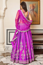 Load image into Gallery viewer, AADAB LEHENGA SET - VIVID VIOLET - The Grand Trunk