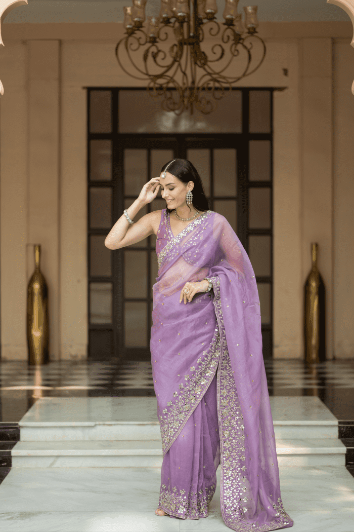 Esha Koul Saree Set - The Grand Trunk