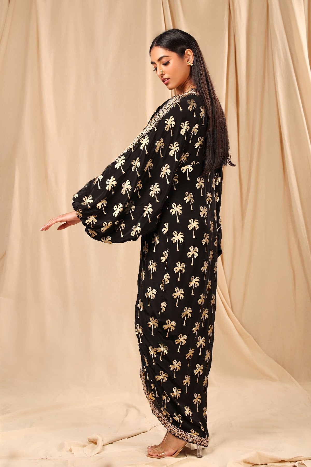 Black Coco Kaftan - The Grand Trunk