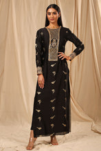 Load image into Gallery viewer, Black Vintage Fiona Kurta - The Grand Trunk