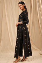 Load image into Gallery viewer, Black Vintage Fiona Kurta - The Grand Trunk