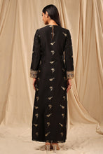 Load image into Gallery viewer, Black Vintage Fiona Kurta - The Grand Trunk