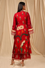 Load image into Gallery viewer, Red Spring Blossom Culotte Set - The Grand Trunk