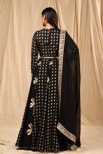 Load image into Gallery viewer, Black Coco Lehenga Set - The Grand Trunk