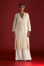 Load image into Gallery viewer, Ivory &#39;Paan-Patti&#39; Culotte Set - The Grand Trunk