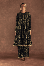 Load image into Gallery viewer, Black Springbud Culotte Set - The Grand Trunk