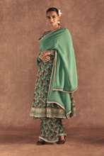 Load image into Gallery viewer, Moss Green Irisbud Culotte Set - The Grand Trunk