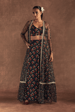 Load image into Gallery viewer, Black Irisbud Cape Set - The Grand Trunk