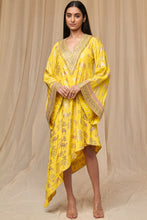 Load image into Gallery viewer, Lemon Yellow Oasis Kaftan - The Grand Trunk