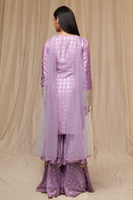 Load image into Gallery viewer, Lilac Wallflower Garara Set - The Grand Trunk