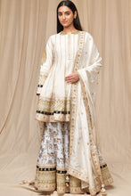 Load image into Gallery viewer, Ivory Oasis Sharara Set - The Grand Trunk