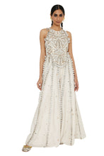 Load image into Gallery viewer, Payal Singhal Georgette Choli With Mukaish Silkmul Sharara - The Grand Trunk