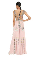 Load image into Gallery viewer, Payal Singhal Embroidered Choli With Sharara - The Grand Trunk