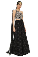 Load image into Gallery viewer, Payal Singhal Embroidered One Shoulder Gown - The Grand Trunk