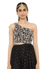 Load image into Gallery viewer, Payal Singhal Embroidered One Shoulder Gown - The Grand Trunk