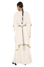 Load image into Gallery viewer, Payal Singhal  Embroidered Kaftan And Sharara With Belt - The Grand Trunk