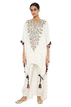 Load image into Gallery viewer, Payal Singhal Banarasi High Low Kaftan With Jogger Pant - The Grand Trunk