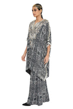 Load image into Gallery viewer, Payal Singhal  Printed  Embroidered Short Kaftan With Palazzo - The Grand Trunk