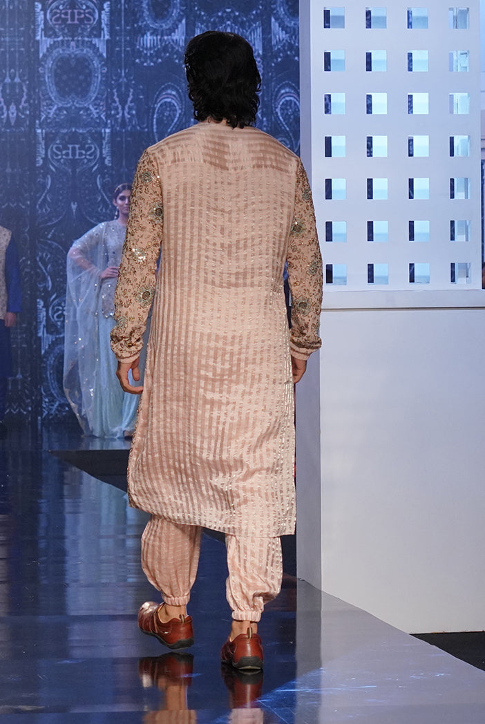 Payal Singhal embroidered Kurta with Jogger Pants - The Grand Trunk