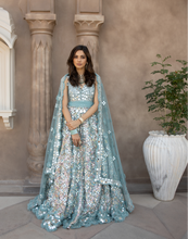 Load image into Gallery viewer, Abhinav Mishra Hand embroidered embellished anarkali - The Grand Trunk