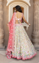 Load image into Gallery viewer, Abhinav Mishra multicolour sequence lehenga - The Grand Trunk