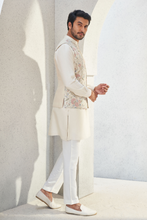 Load image into Gallery viewer, Nivan Nehru Jacket - Ivory - The Grand Trunk