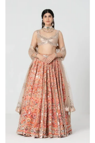 Abhinav Mishra Kamakshi lehenga set - The Grand Trunk