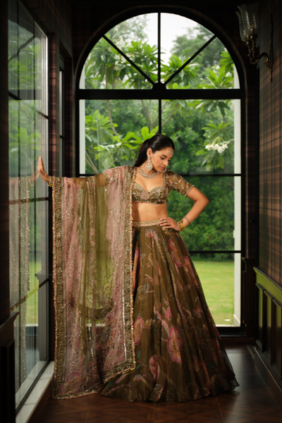 Mahima Mahajan Neha lehenga set