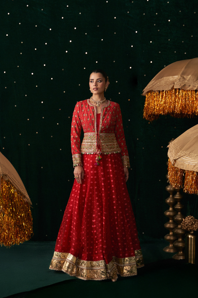 Maracus Lehenga with jacket