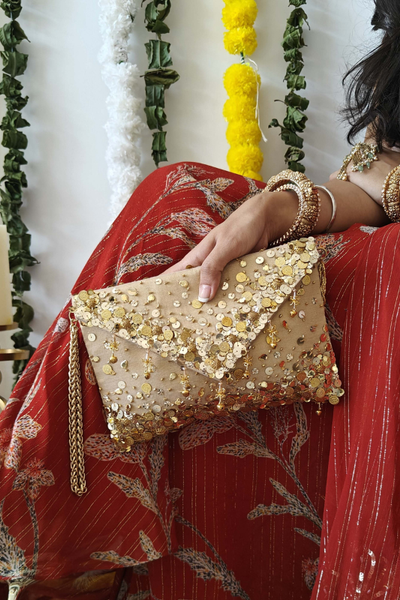 Lifafa Envelope Clutch