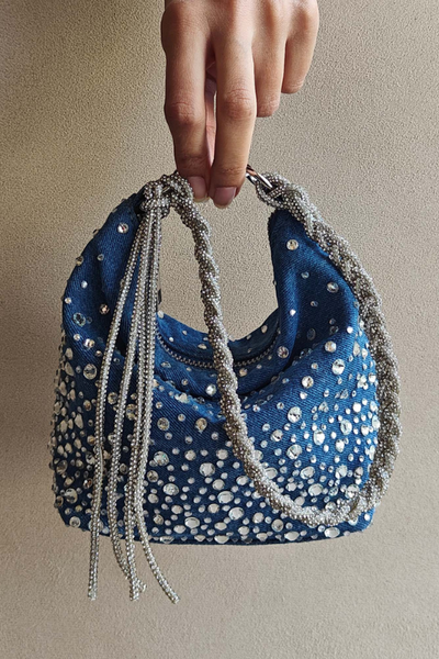Denim Hobo Bag