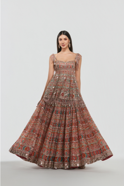 Abhinav Mishra Sultana Lehenga Set - The Grand Trunk