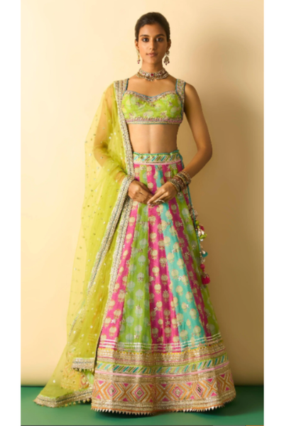 Gopi Vaid Shyama lehenga set