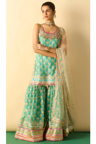 Ravina Strappy Sharara Set