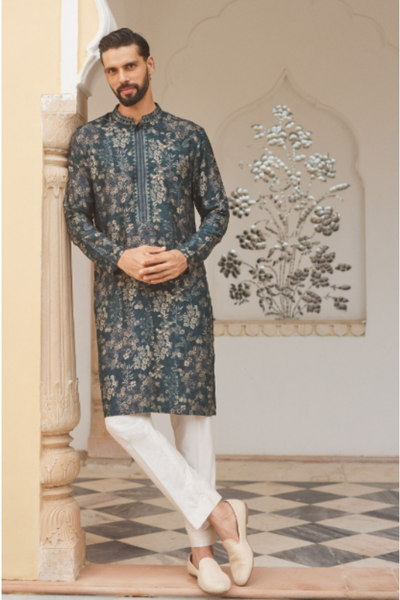Anita Dongre Eshank Kurta - Green