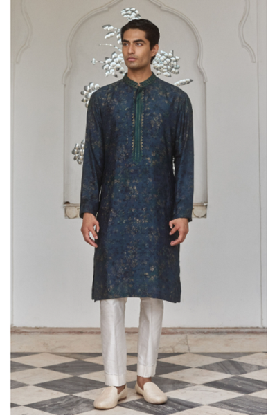 Almog Kurta - Blue in Anita Dongre