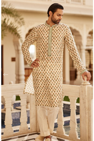 Anita Dongre Anbar Kurta - Cream