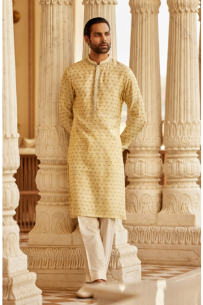 Anita Dongre Bourag Kurta - Yellow