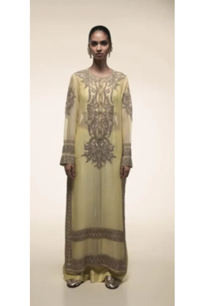 Anamika Khanna Dori embroidered kurta set