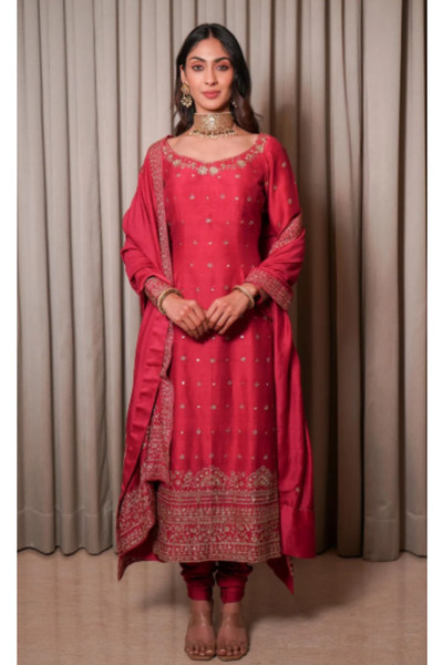 Esha Koul Rose Pink Kurta set