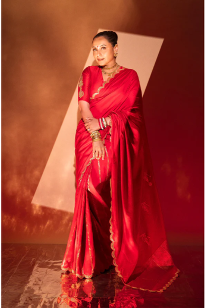 RED BIRD TALES SAREE