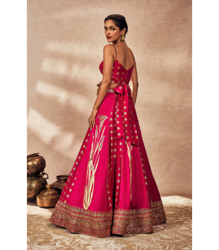 masaba pink dress Pink Pirouette Picnic Midi Dress