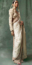 Load image into Gallery viewer, Anamika Khanna Ivory Organza saree - The Grand Trunk