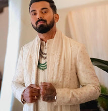 Load image into Gallery viewer, Rahul in Anamika Khanna Sherwani - The Grand Trunk